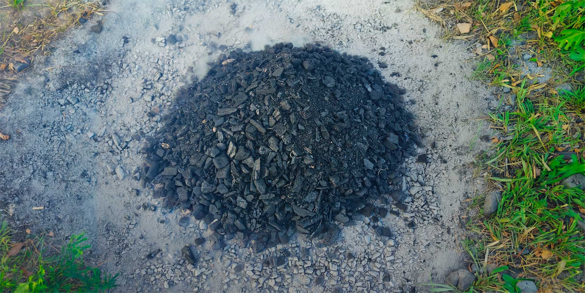 Aktivierung und Purifikation der Pflanzenkohle